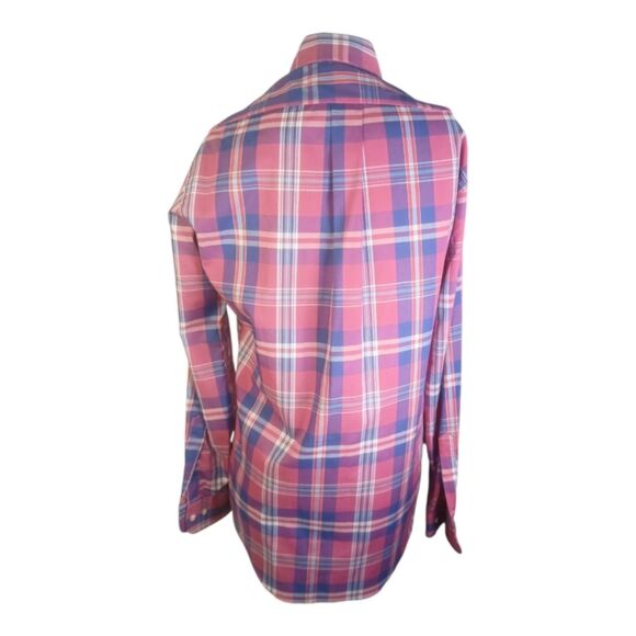 Vintage Chaps Ralph Lauren Plaid Button Down Shirt S - Picture 3 of 6